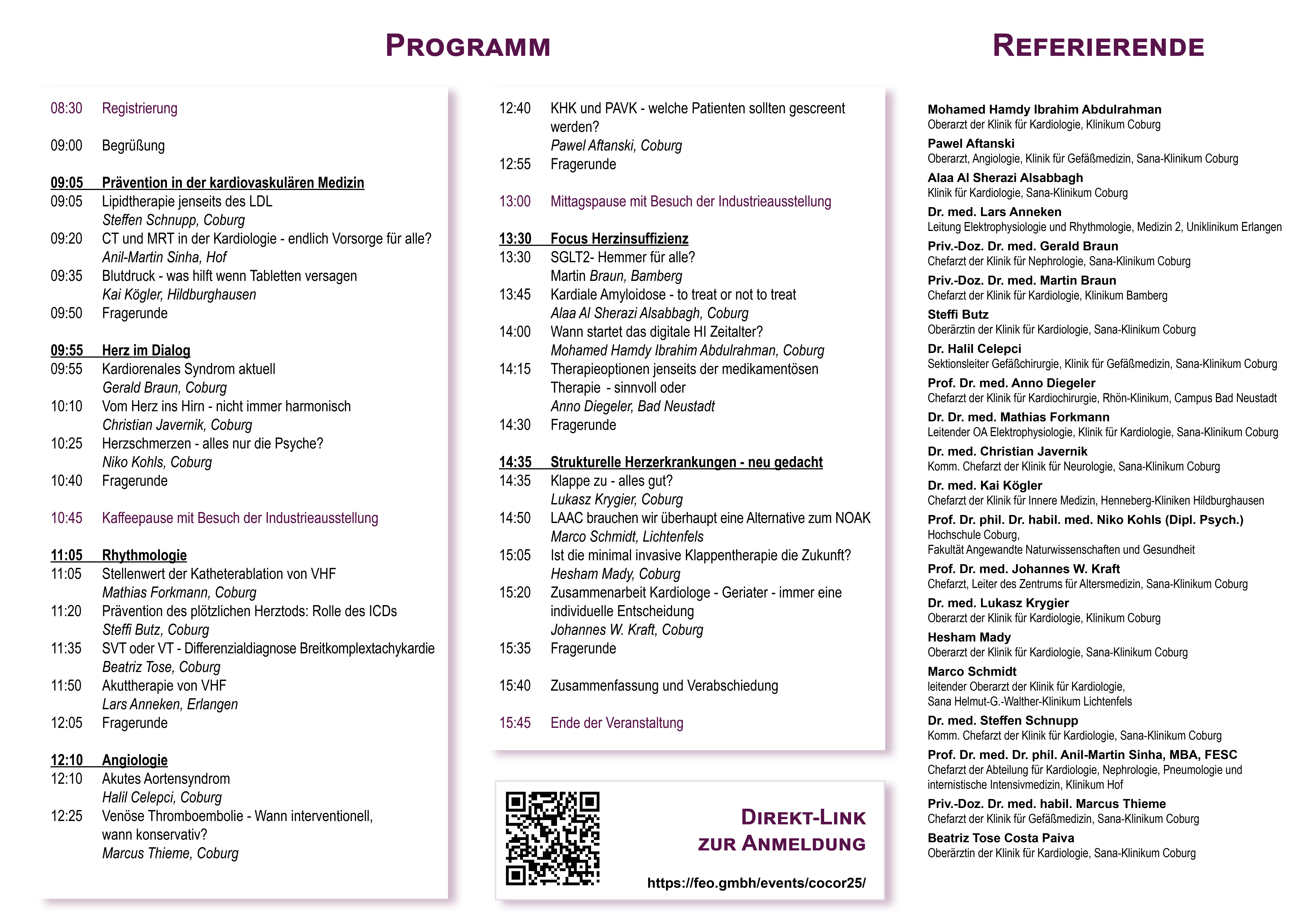 Programm-Foto COCOR25
