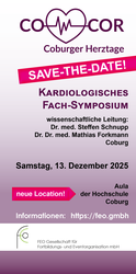 Save-The-Date COCOR25, Termin 13.12.2025